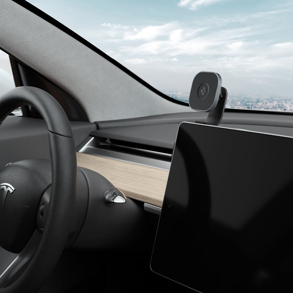 MagSafe držák Spigen Tesla OneTap MagSafe Car Mount Holder - černý - iSTYLE CZ