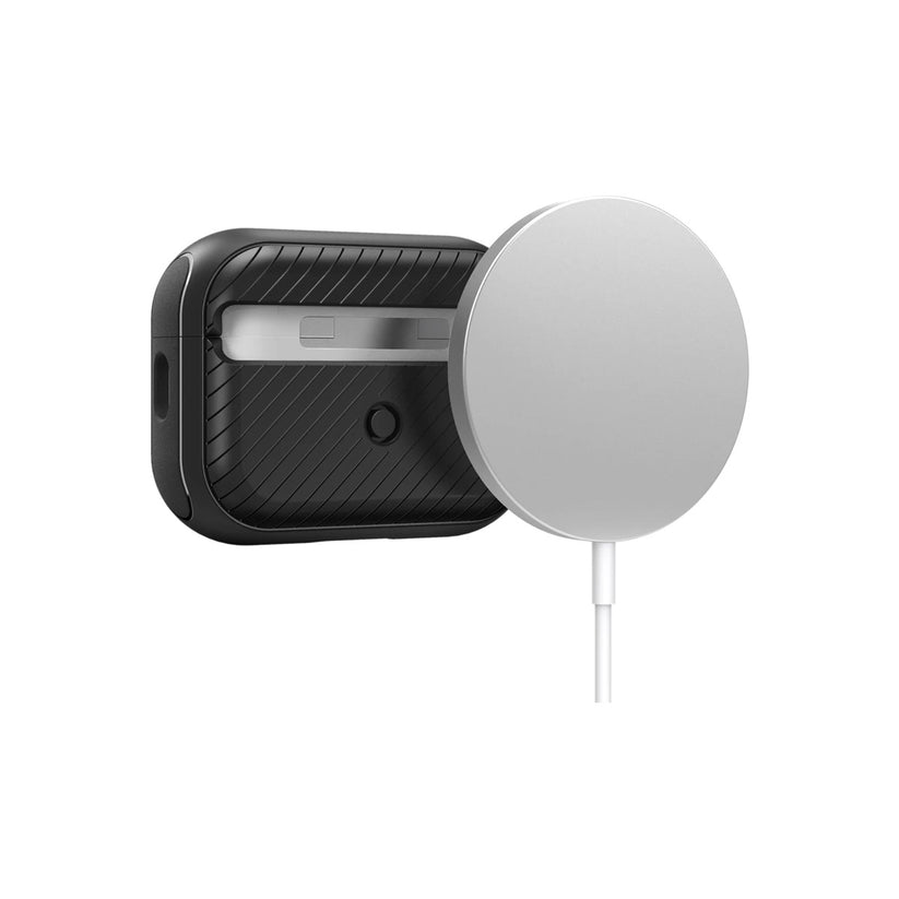 Obal pro AirPods Pro 2. gen Spigen Mag Armor s MagSafe - černý - iSTYLE CZ