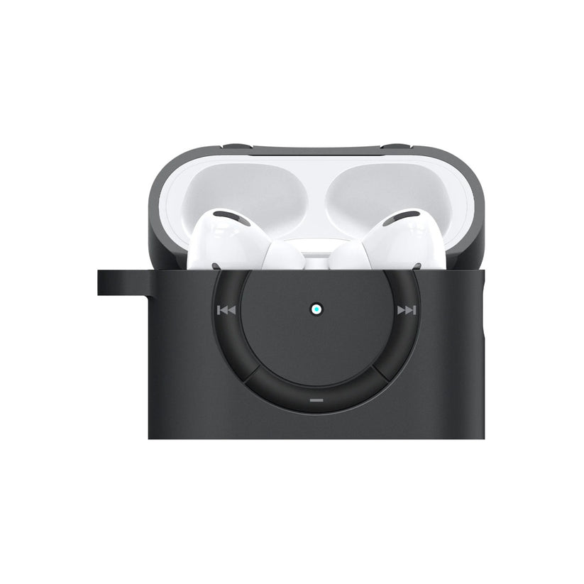 Obal pro AirPods Pro 2. gen Spigen Classic Shuffle - šedý - iSTYLE CZ