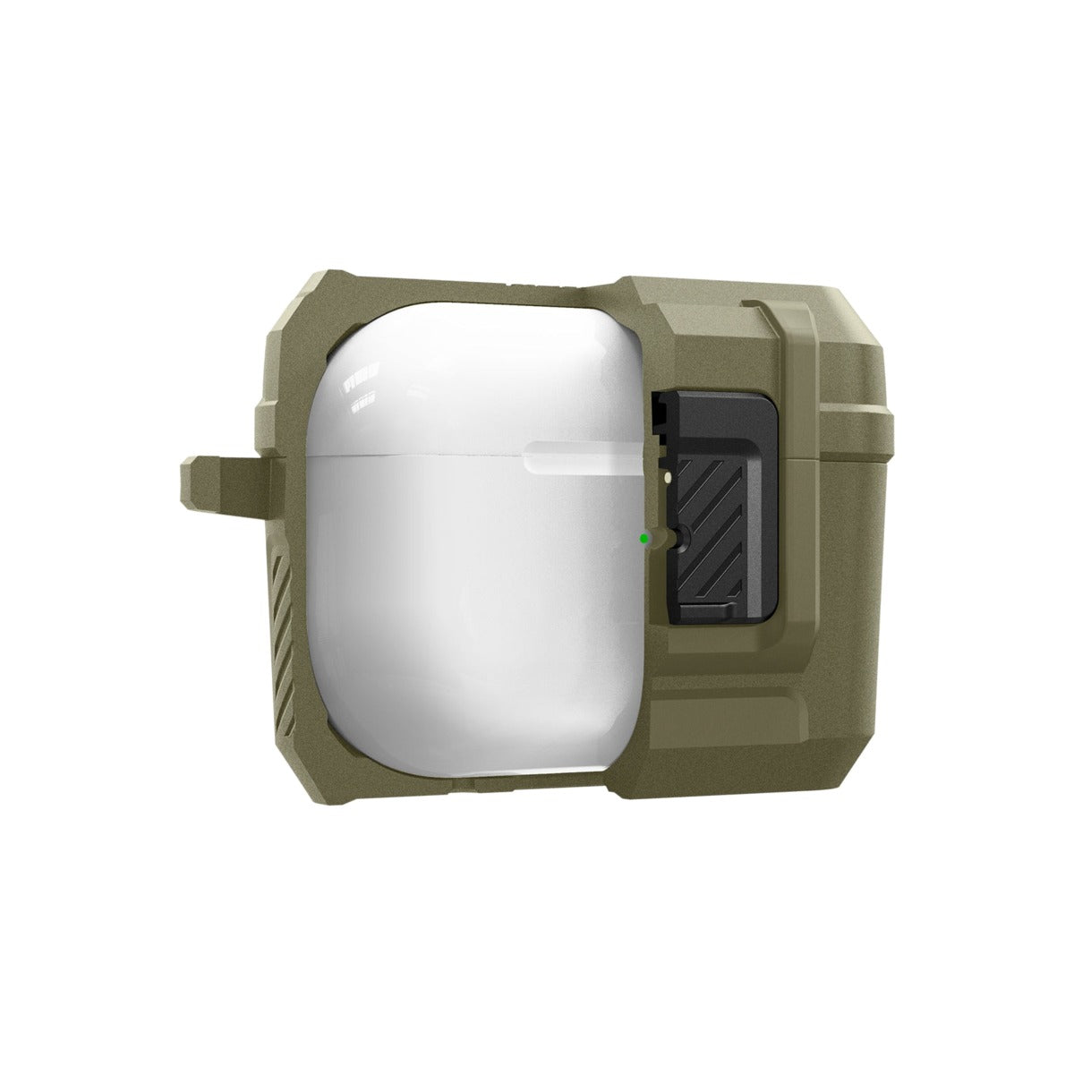 Obal pro AirPods Pro 2. gen Spigen Lock Fit - zelený - iSTYLE CZ