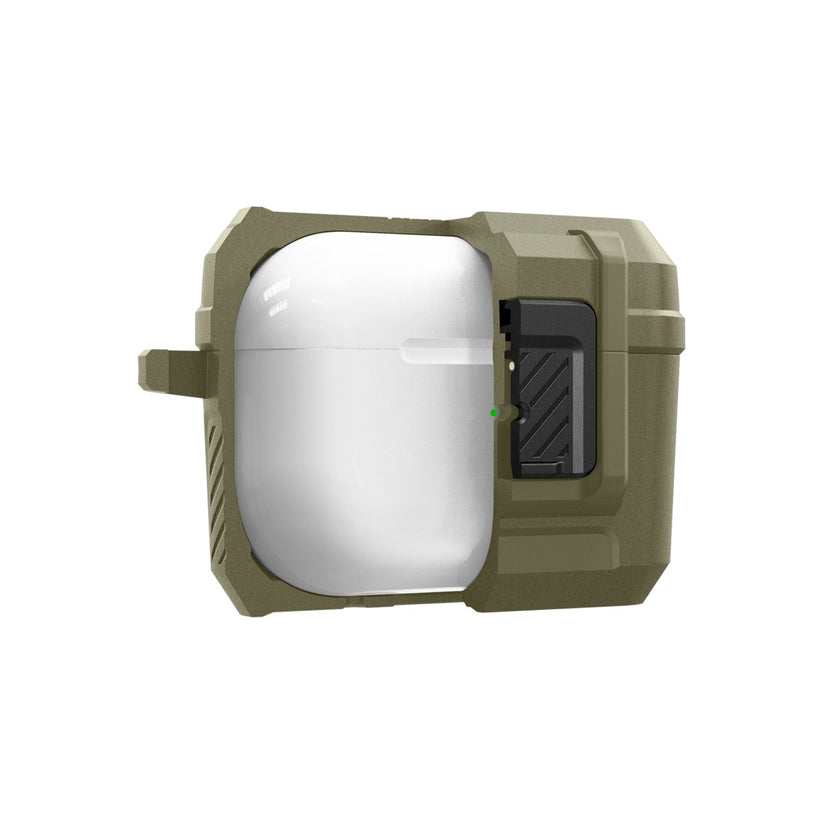 Obal pro AirPods Pro 2. gen Spigen Lock Fit - zelený - iSTYLE CZ