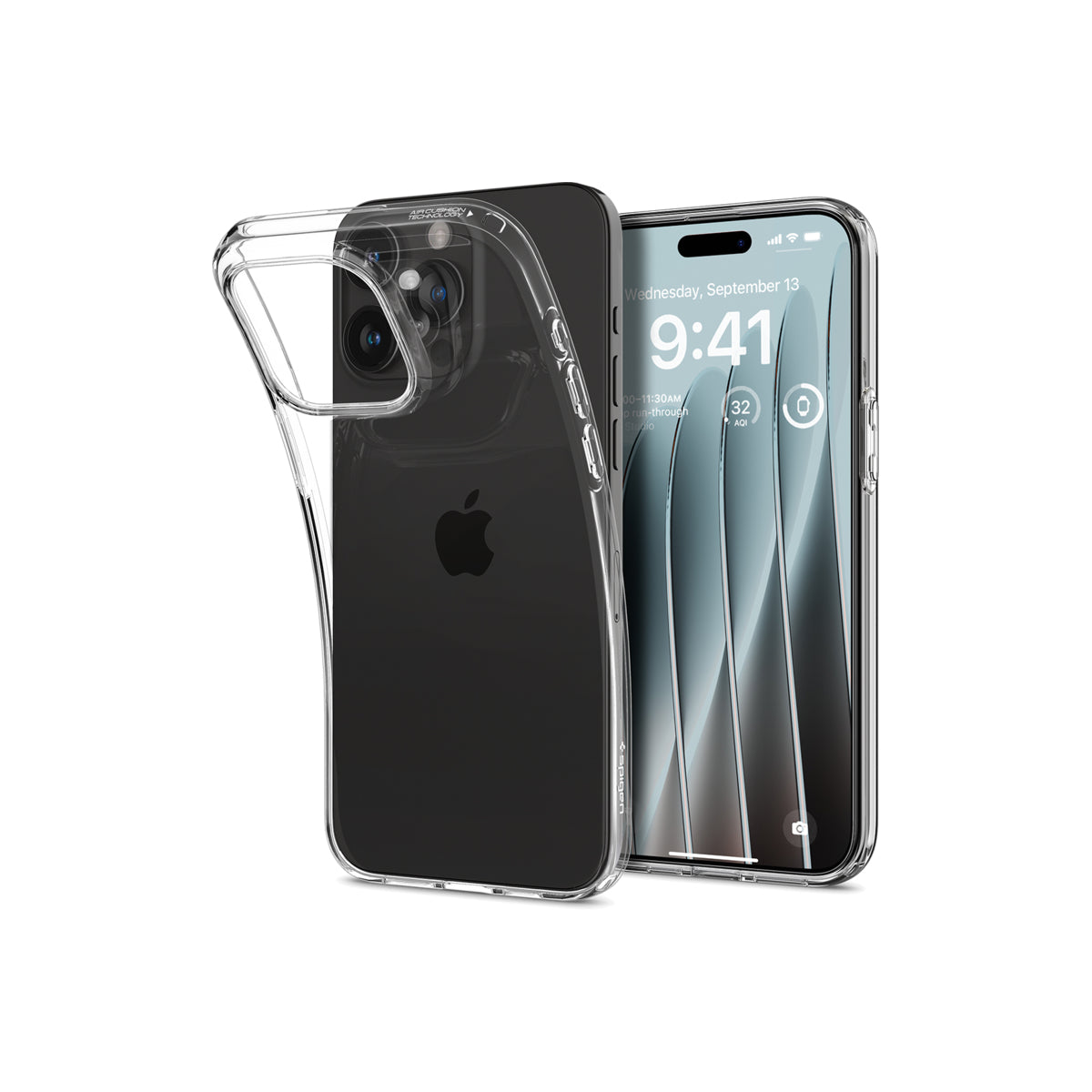 Kryt pro iPhone 15 Pro Max Spigen Crystal Flex - průhledný - iSTYLE CZ