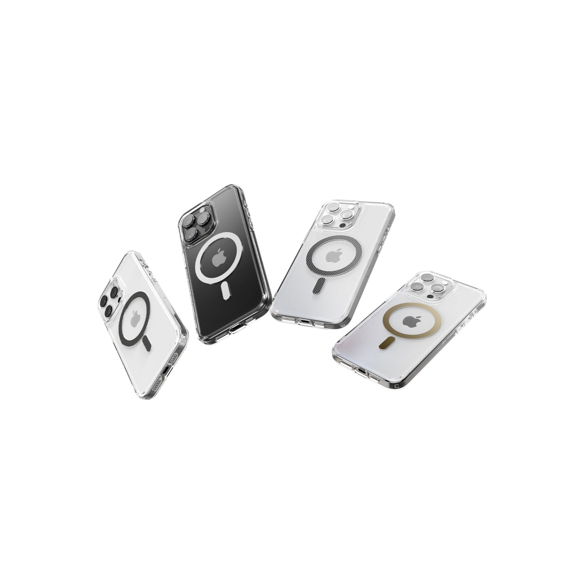 Kryt pro iPhone 15 Pro Spigen Crystal Hybrid MagSafe - bílý - iSTYLE CZ