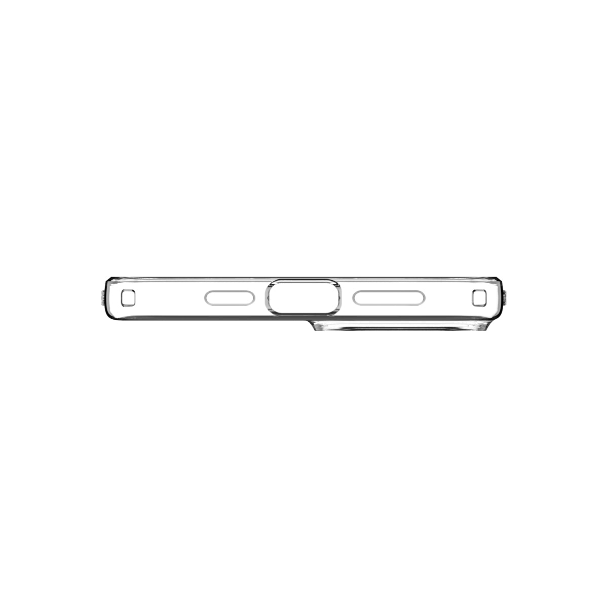 Kryt pro iPhone 15 Spigen Crystal Flex - černý - iSTYLE CZ