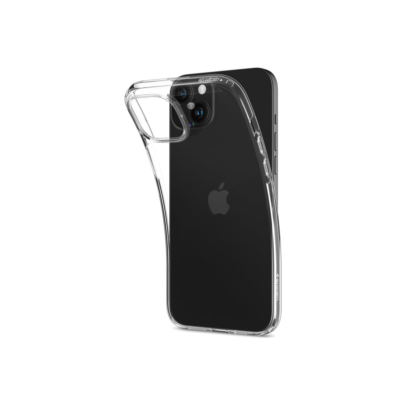 Kryt pro iPhone 15 Spigen Crystal Flex - černý - iSTYLE CZ