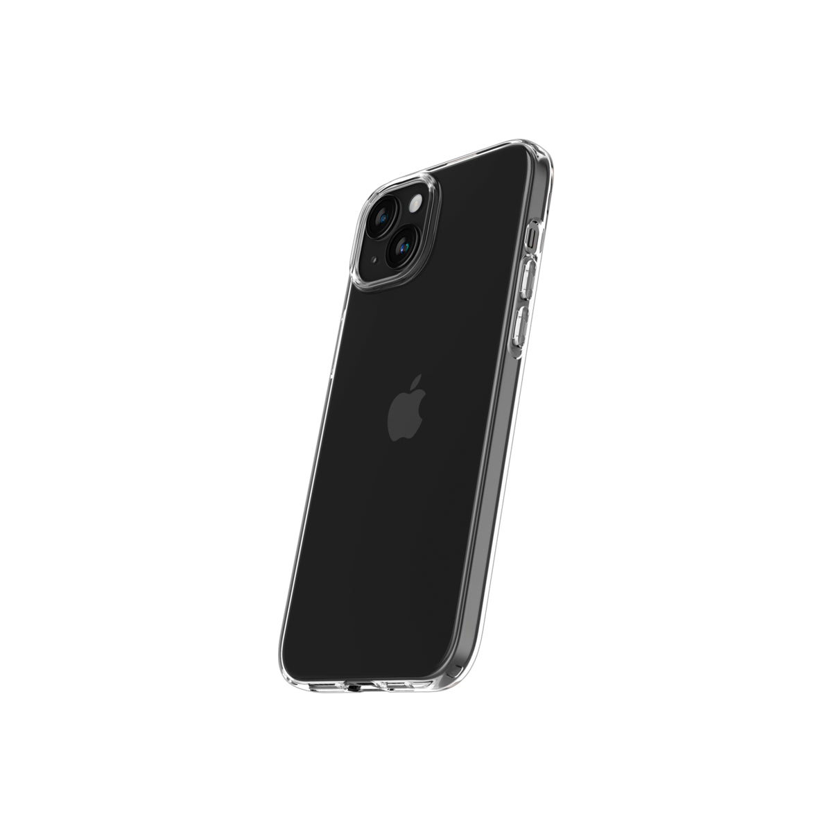 Kryt pro iPhone 15 Spigen Crystal Flex - černý - iSTYLE CZ