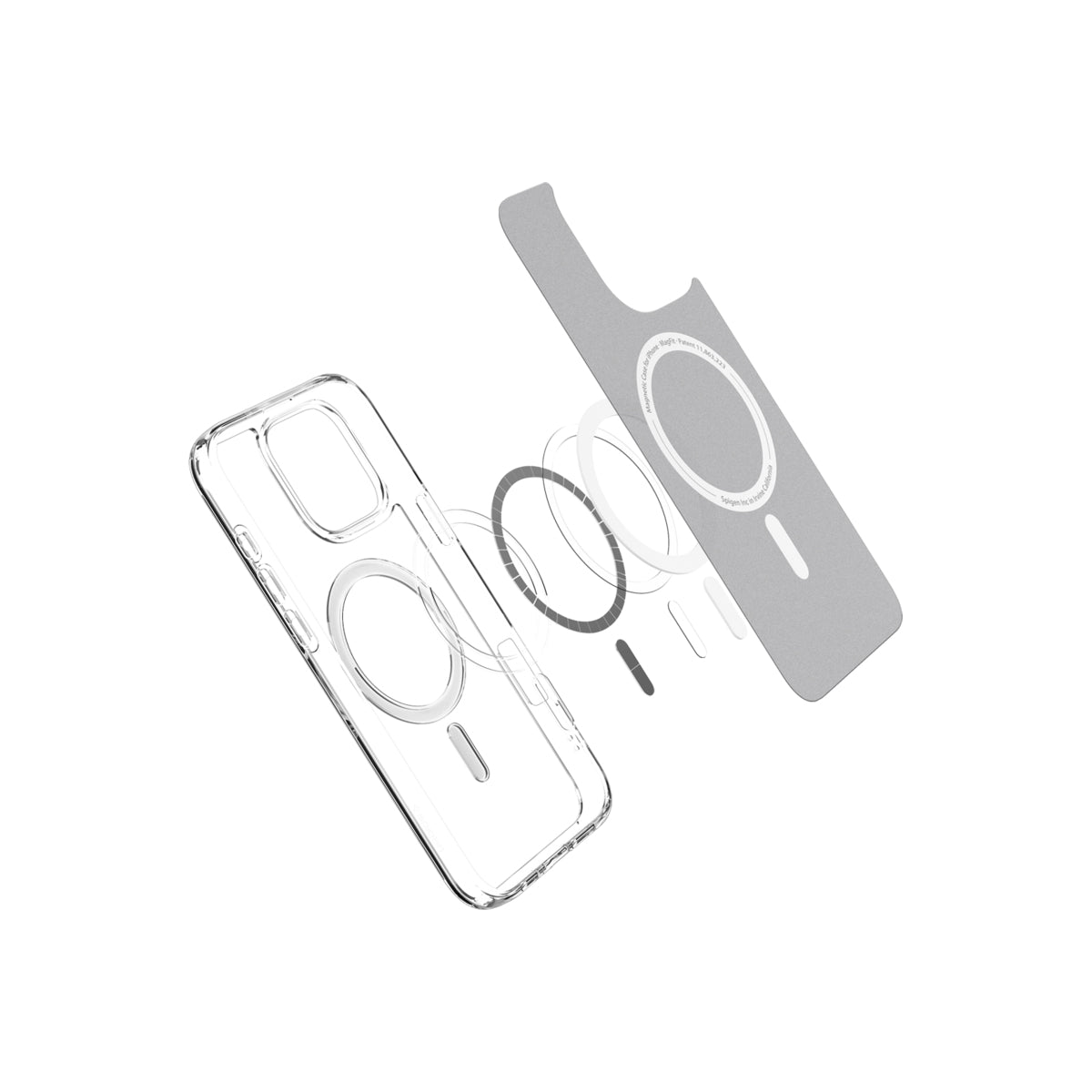 Kryt pro iPhone 16 Pro Spigen Crystal Hybrid MagSafe - bílý - iSTYLE CZ