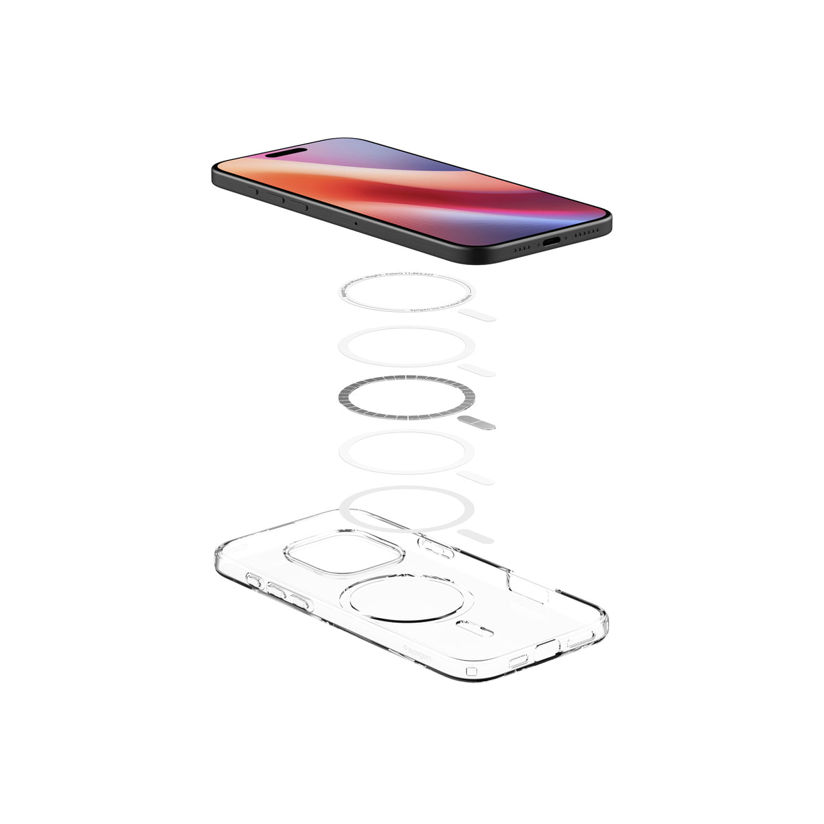 Kryt pro iPhone 16 Pro Spigen Liquid Crystal MagSafe - průhledný - iSTYLE CZ