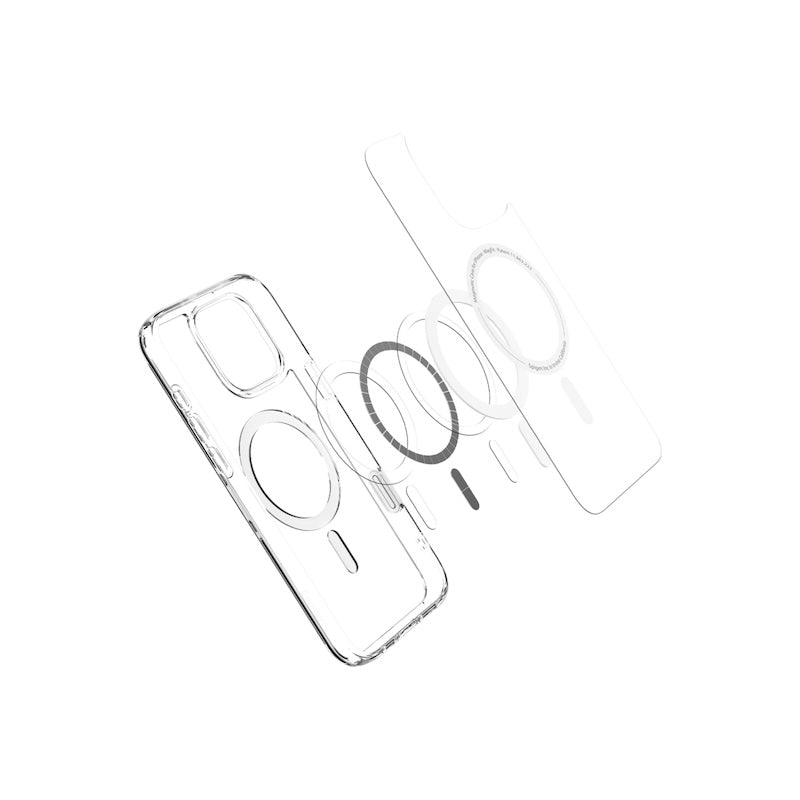 MagSafe kryt pro iPhone 16 Pro Max Spigen Ultra Hybrid T-series - bílý - iSTYLE CZ