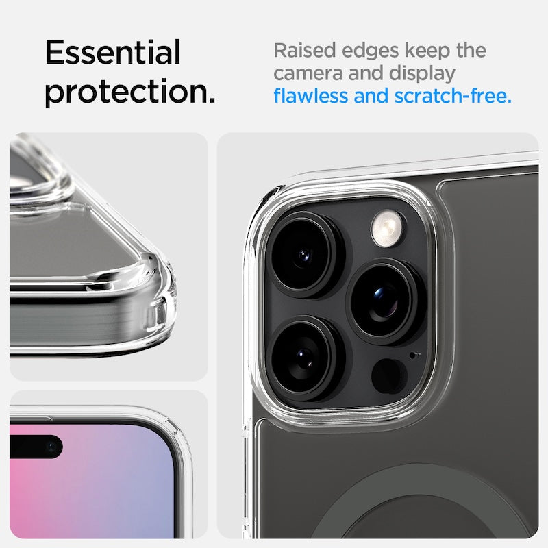 MagSafe kryt pro iPhone 16 Pro Max Spigen Ultra Hybrid T-series - šedý - iSTYLE CZ