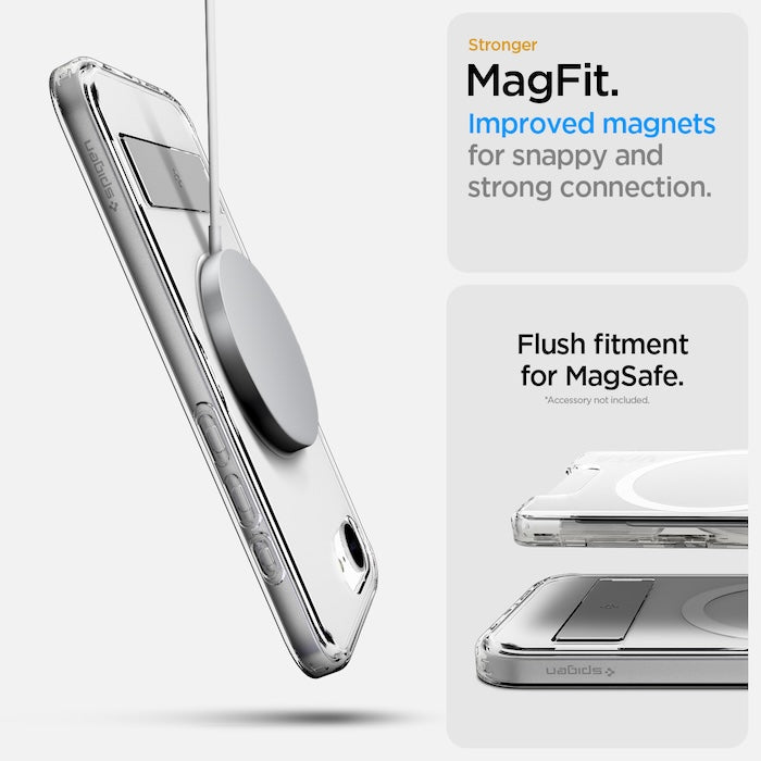 MagSafe kryt pro iPhone 16e Spigen Ultra Hybrid S - bílý - iSTYLE CZ
