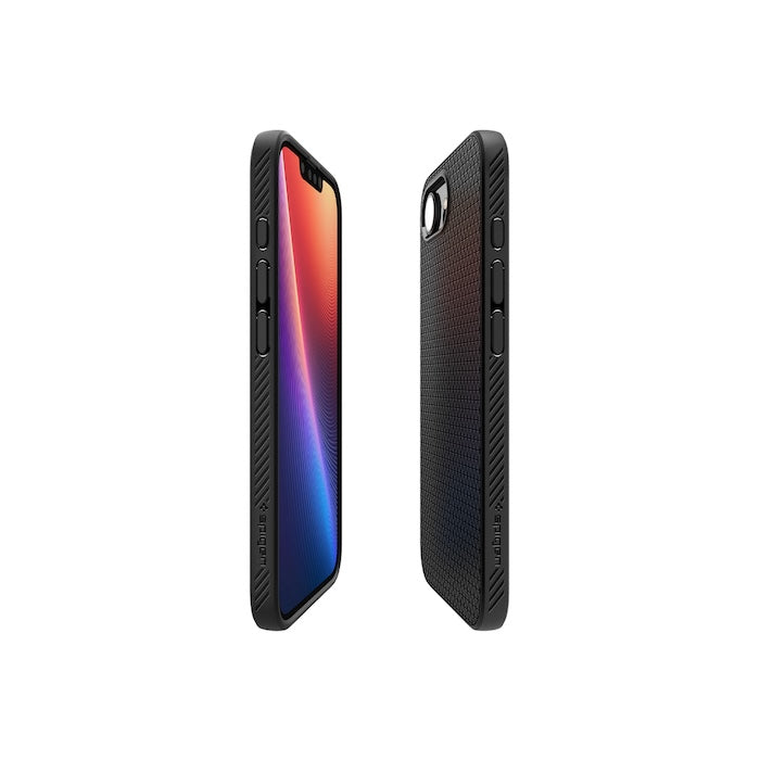 MagSafe kryt pro iPhone 16e Spigen Liquid Air - matně černý - iSTYLE CZ