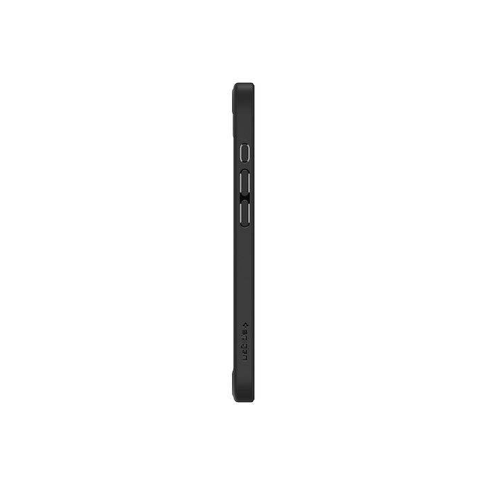 MagSafe kryt pro iPhone 16e Spigen Crystal Hybrid - černý - iSTYLE CZ