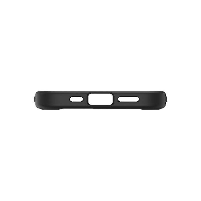 MagSafe kryt pro iPhone 16e Spigen Crystal Hybrid - černý - iSTYLE CZ