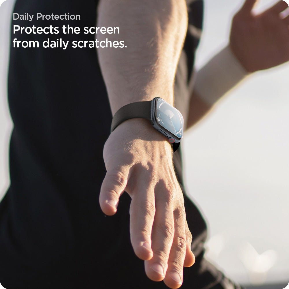 Ochranná fólie pro Apple Watch 46mm Spigen Eliteshield EZ Fit 2 ks - iSTYLE CZ