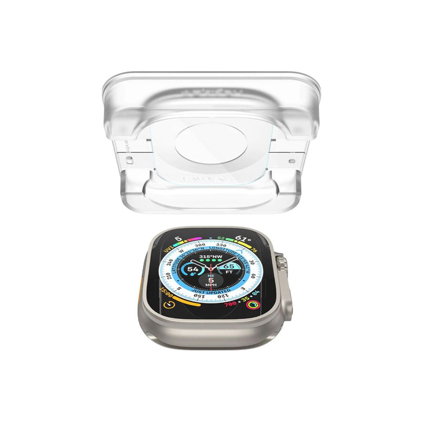 Ochranné sklo pro Apple Watch Ultra 49mm Spigen Glass EZ Fit 2 - iSTYLE CZ