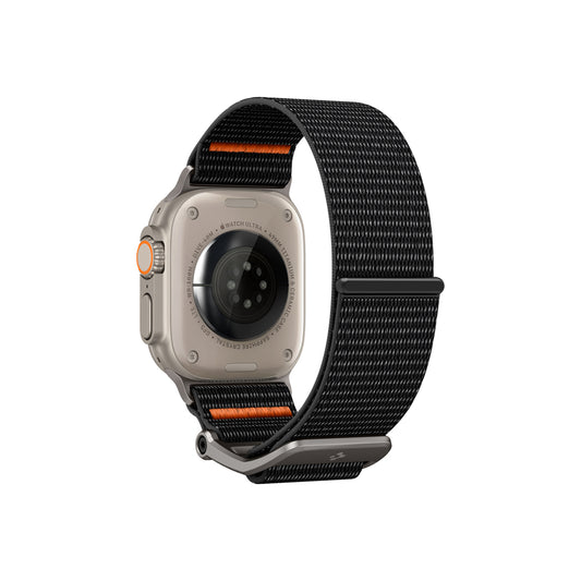 Řemínek pro Apple Watch 42/44/45/49 mm Spigen DuraPro Flex Ultra Band - černý - iSTYLE CZ