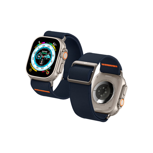 Řemínek pro Apple Watch 42/44/45/49mm Spigen Lite Fit Ultra - modrý - iSTYLE CZ