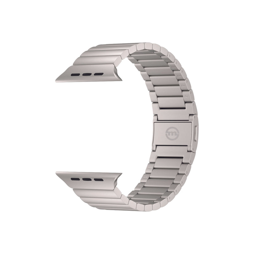 Titanový řemínek pro Apple Watch Ultra Mobile Origin Titanium - stříbrný - iSTYLE CZ