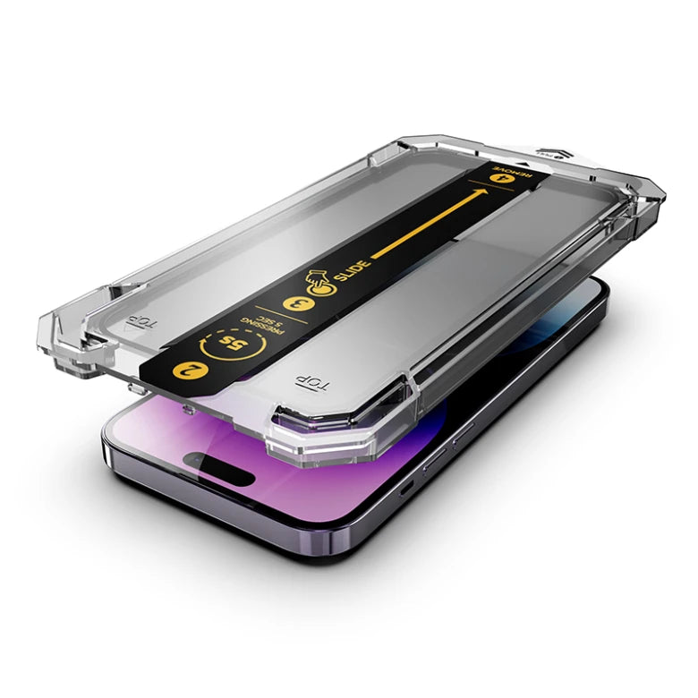 Ochranné sklo pro iPhone 14 Mobile Origin Screen Guard s aplikátorem - iSTYLE.cz