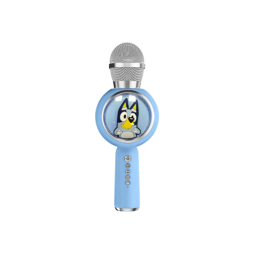 Bezdrátový dětský mikrofon OTL PopSing LED Bluey - iSTYLE CZ