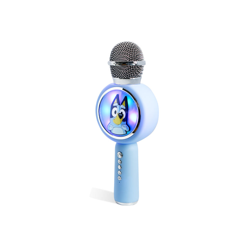 Bezdrátový dětský mikrofon OTL PopSing LED Bluey - iSTYLE CZ