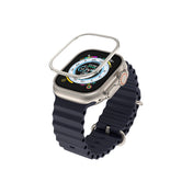 Safírové sklo s titanovým rámem pro Apple Watch Ultra Blueo - iSTYLE CZ