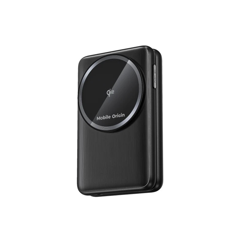 Bezdrátová nabíječka Mobile Origin 3in1 Foldable Qi2 Charger PW8 - černá