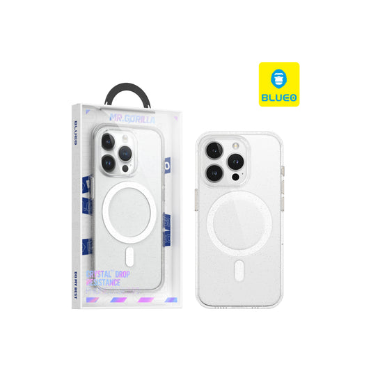 MagSafe kryt na iPhone 15 Pro Max Blueo Crystal Pro Drop Case - třpytivý - iSTYLE CZ
