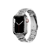 Řemínek pro Apple Watch 38/40/41 mm Spigen Modern Fit Watch Band - stříbrný - iSTYLE CZ