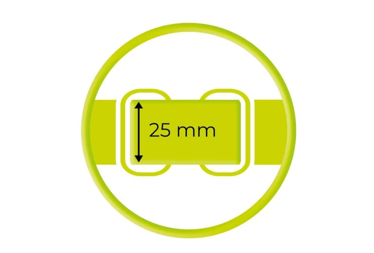 Obojek pro mazlíčky s držákem na AirTag Mobile Origin - svítící zelená - iSTYLE CZ