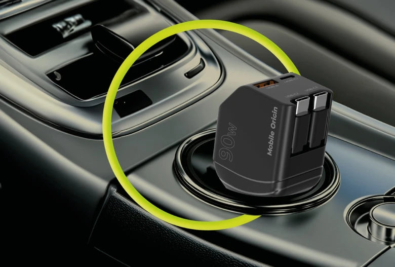 90W autonabíječka Mobile Origin CA22 - USB-C + USB-A - iSTYLE.cz