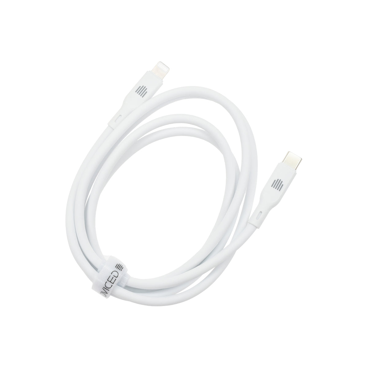 Kabel USB-C / Lightning Dviced 1,25 m – bílý - iSTYLE CZ