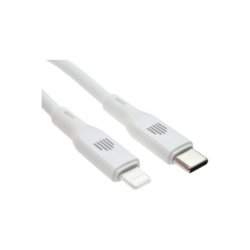 Kabel USB-C / Lightning Dviced 1,25 m – bílý - iSTYLE CZ