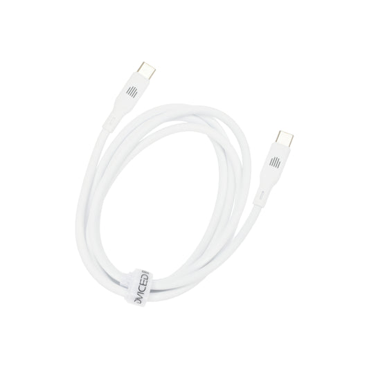 Kabel USB-C / USB-C Dviced 1,25 m – bílý - iSTYLE CZ