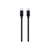 Pletený kabel USB-C / USB-C Dviced 3 m – černý - iSTYLE CZ