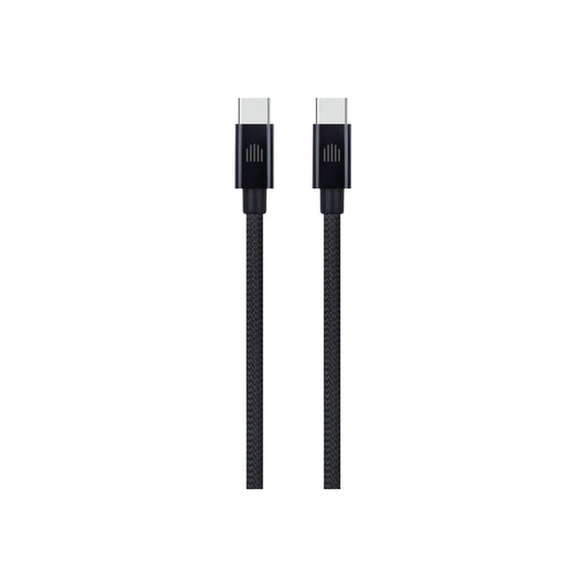 Pletený kabel USB-C / USB-C Dviced 3 m – černý - iSTYLE CZ