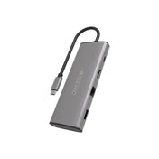 7v1 HUB USB-C Dviced - šedý - iSTYLE CZ