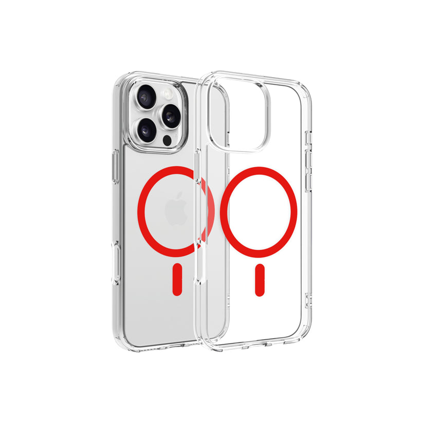 MagSafe kryt pro iPhone 16 Pro Max Dviced – červený - iSTYLE CZ