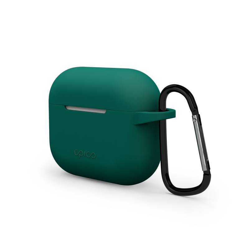 Silikonový outdoor obal na Airpods 3 Epico - zelený - iSTYLE CZ
