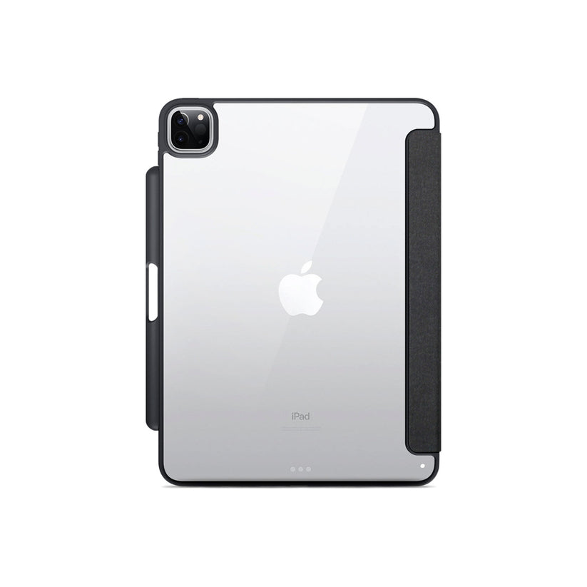 Kryt na iPad Pro 12,9" Epico Clear Flip Case - černý - iSTYLE CZ