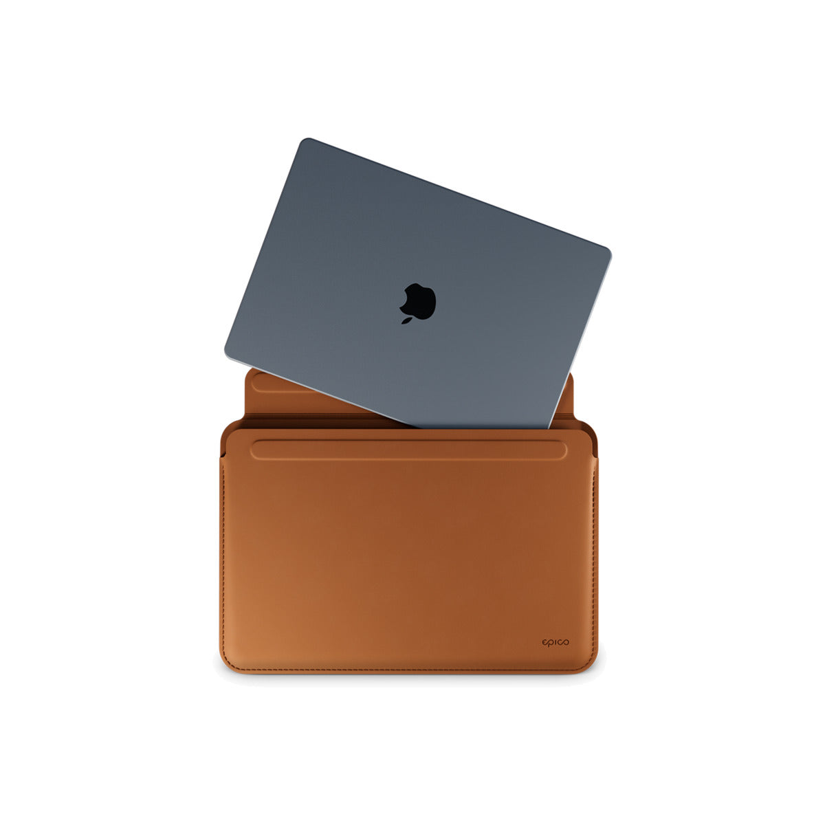 Kožený obal pro MacBook Air/Pro 13,3" Epico - hnědý - iSTYLE CZ