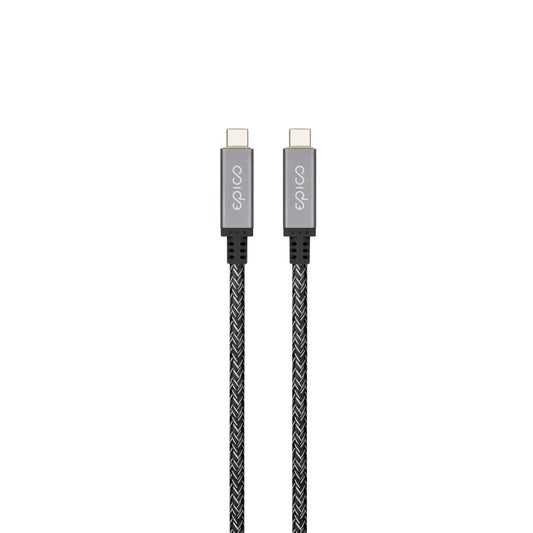 Thunderbolt 4 opletený kabel Epico 1,5m - vesmírně šedý - iSTYLE CZ