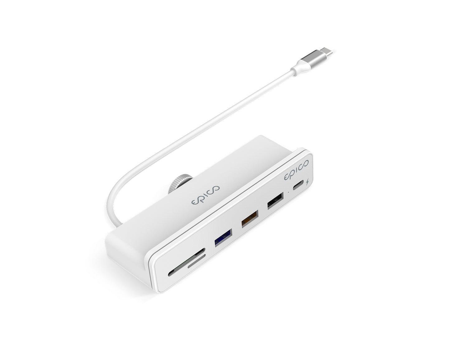 USB-C Hub 7v1 pro Apple iMac Epico - bílý - iSTYLE CZ
