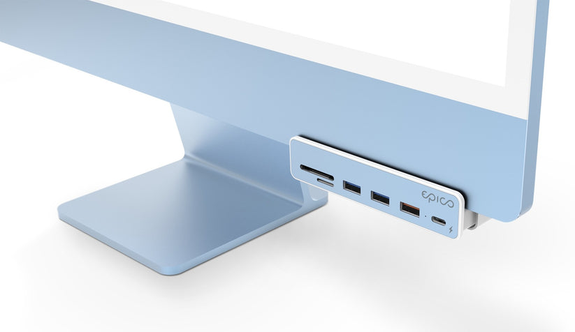 USB-C Hub 7v1 pro Apple iMac Epico - bílý - iSTYLE CZ