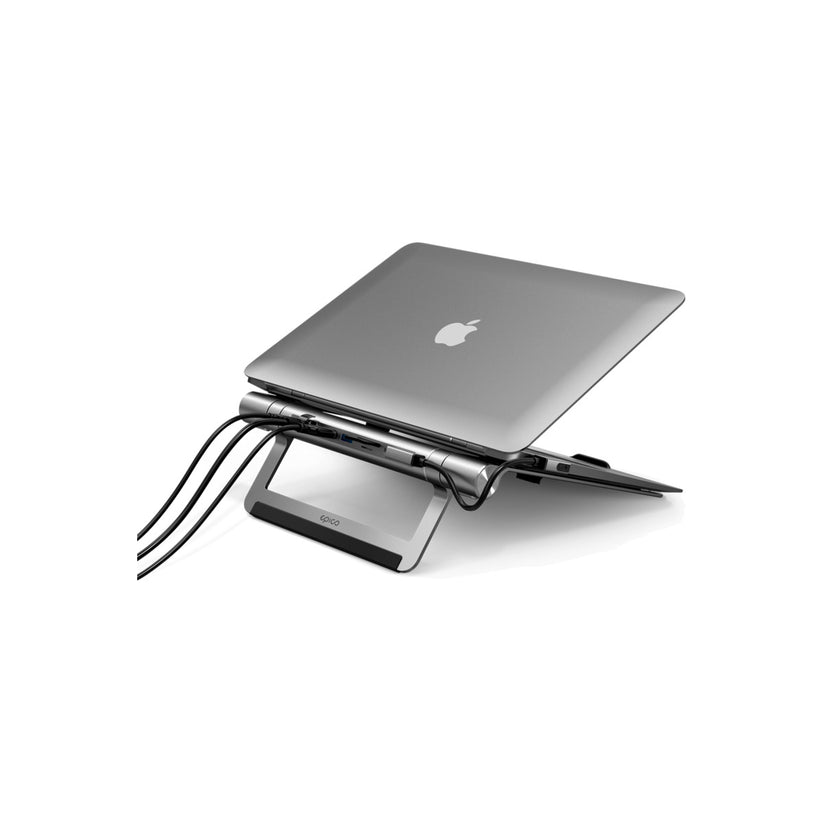 USB-C Hub Multiport 8v1 Epico - vesmírně šedý - iSTYLE CZ