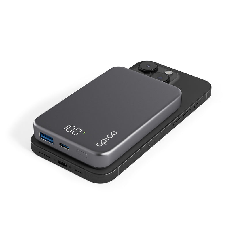 Hliníková powerbanka Epico Mag+ 10 000 mAh - vesmírně šedá - iSTYLE CZ