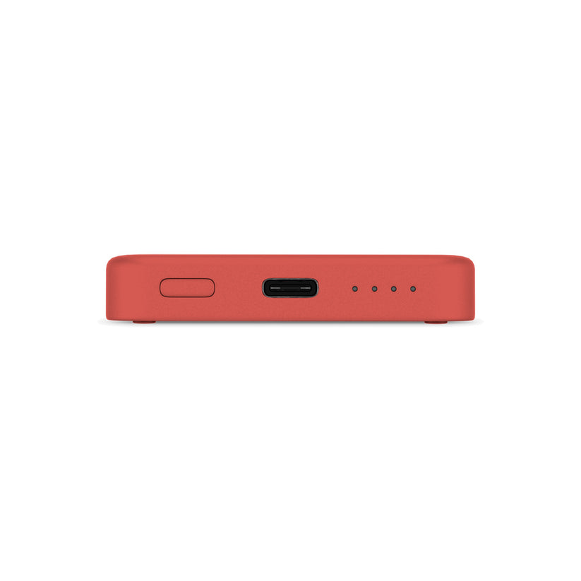 Bezdrátová powerbanka Epico s podporou MagSafe 4200mAh - červená - iSTYLE CZ