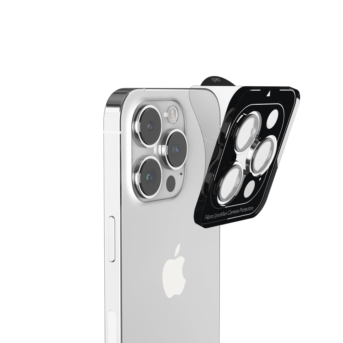 Ochrana objektivů s hliníkovými rámečky pro iPhone 16 / 16 Plus iSTYLE - černá - iSTYLE CZ