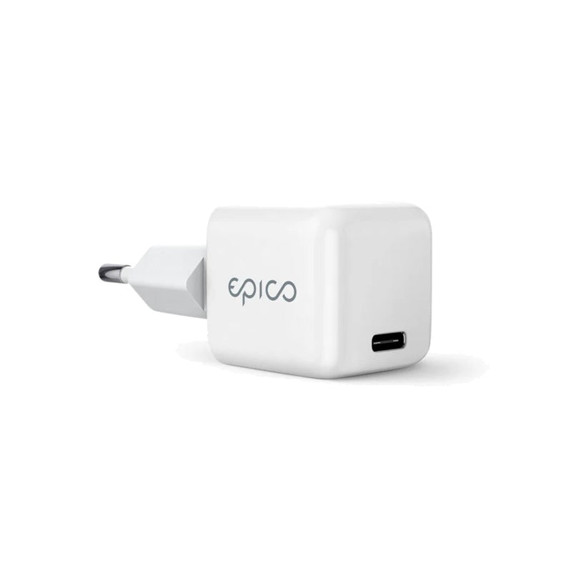 Miniaturní nabíječka Epico 30W GaN - bílá - iSTYLE CZ